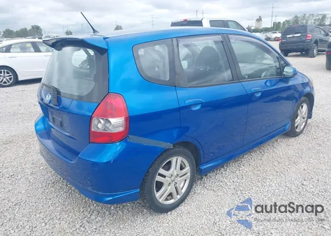 2008 Honda Fit Sport from USA, damaged, VIN JHMGD38638S036972
